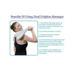 AccuFit Dual Hand Dolphin Double Point Body Massager