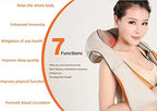 Neck & Back Massage Kneading  Body Massager with Heat by AccuFit