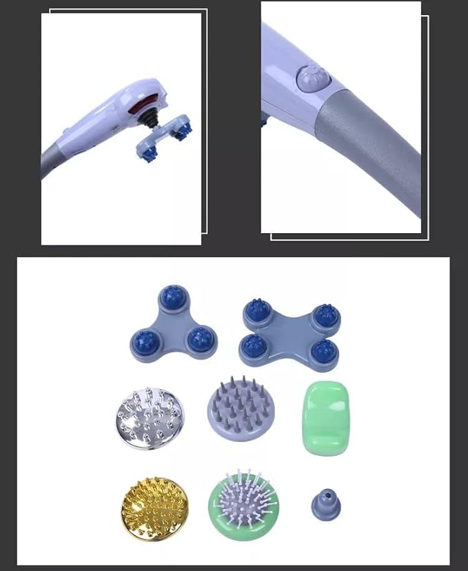 AccuFit 7-in-1 Magic Massager for Complete Body Pain Relief