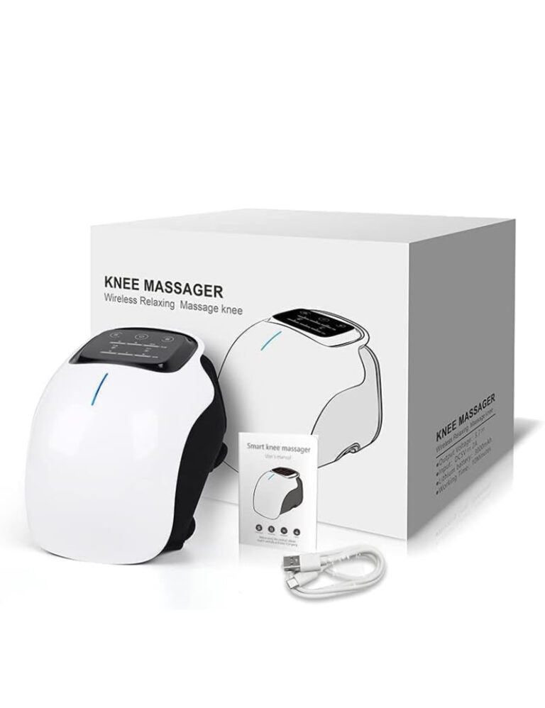Knee Massager with Heat and Kneading for Pain Relief by AccuFit