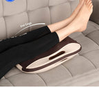 Electric Car and Home Portable Handle Butterfly Kneading Body Shiatsu Back Massage Cushion by AccuFit