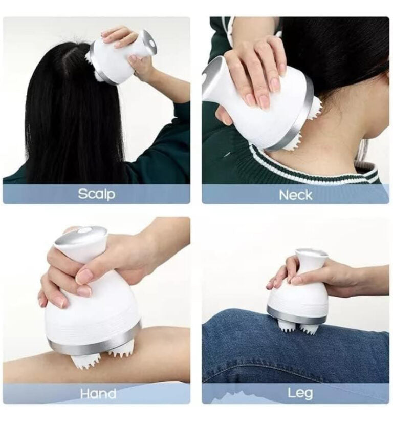 Acupressure Head, Scalp, and Full Body Pain Relief Massager by AccuFit