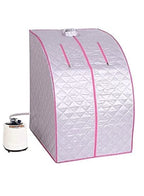 Portable Personal Steam Sauna Spa for Relaxation at Home by AccuFit